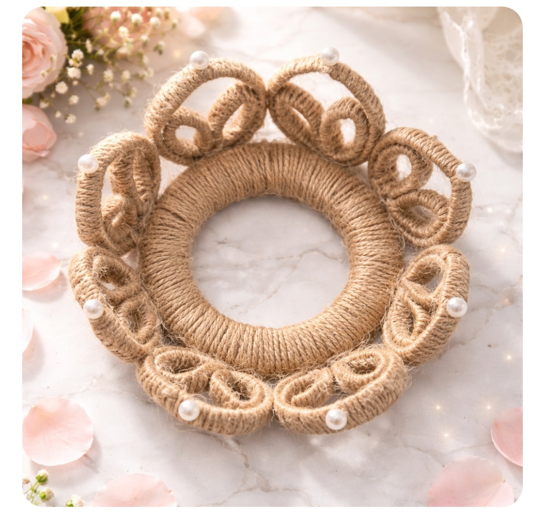 Handcrafted Jute Lampshade - Shade Only